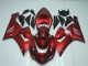 2005-2006 Candy Red Kawasaki ZX6R Motorcycle Fairing Kits for Sale