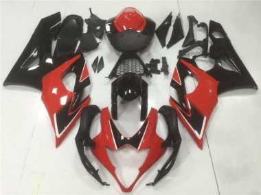 2005-2006 Red Black Suzuki GSXR 1000 Motorbike Fairing for Sale