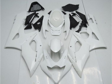 2005-2006 White Suzuki GSXR 1000 Bike Fairings for Sale