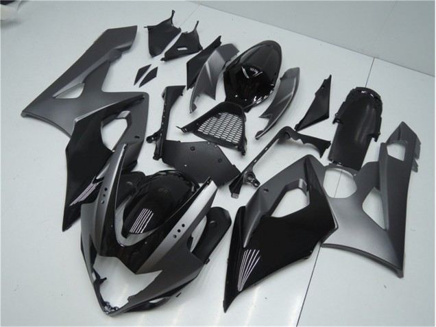 2005-2006 Grey Black Suzuki GSXR 1000 Motorbike Fairing & Bodywork for Sale