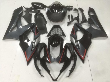 2005-2006 Black Grey Suzuki GSXR 1000 Moto Fairings for Sale