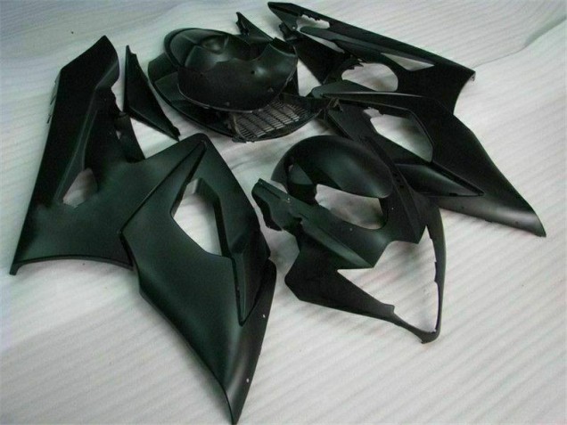 2005-2006 Matte Black Suzuki GSXR 1000 Motorcycle Fairings Kit for Sale