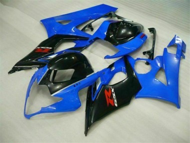 2005-2006 Blue Black Suzuki GSXR 1000 Motorbike Fairings for Sale