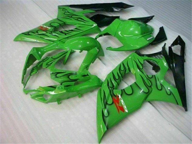 2005-2006 Green Suzuki GSXR 1000 Motorcycle Fairing for Sale