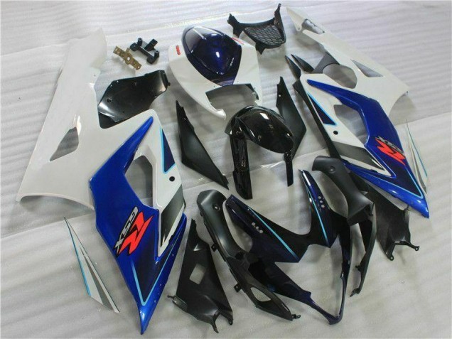 2005-2006 Black Blue White Suzuki GSXR 1000 Motorbike Fairing for Sale