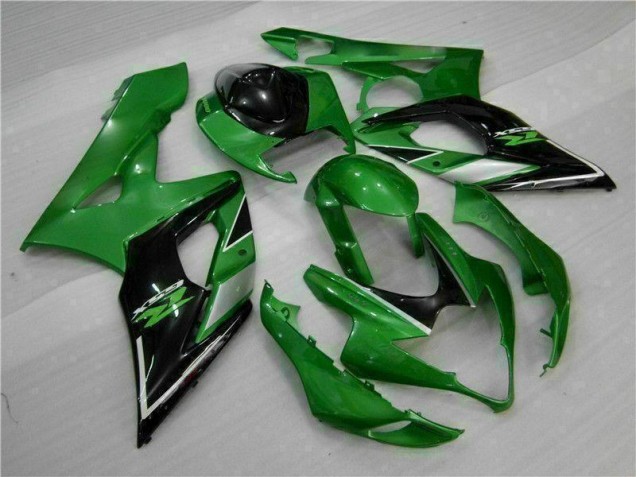 2005-2006 Green Suzuki GSXR 1000 Replacement Motorcycle Fairings for Sale