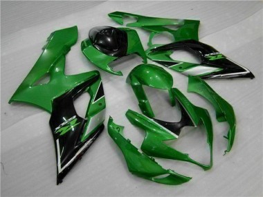 2005-2006 Green Suzuki GSXR 1000 Replacement Motorcycle Fairings for Sale