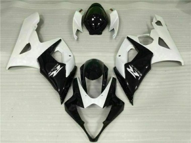 2005-2006 White Black Suzuki GSXR 1000 Moto Fairings for Sale