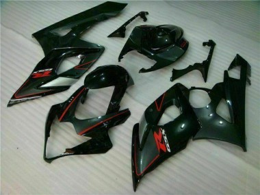 2005-2006 Black Suzuki GSXR 1000 Replacement Fairings for Sale