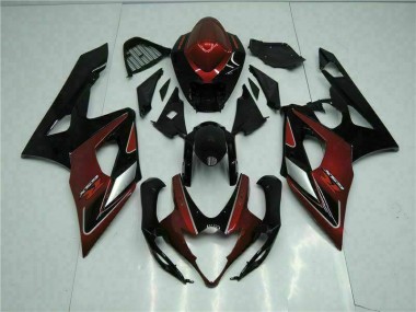 2005-2006 Red Black Suzuki GSXR 1000 Motorbike Fairings for Sale