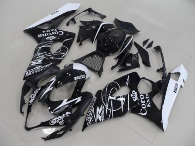 2005-2006 Black Corona Suzuki GSXR 1000 Bike Fairing Kit for Sale