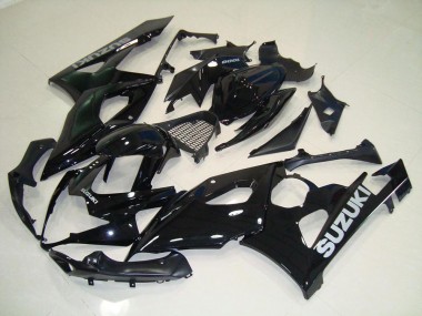 2005-2006 Black Silver Decals Suzuki GSXR 1000 Replacement Fairings for Sale