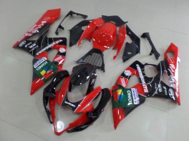 2005-2006 Red Yoshimura Suzuki GSXR 1000 Motorcycle Fairing Kit for Sale