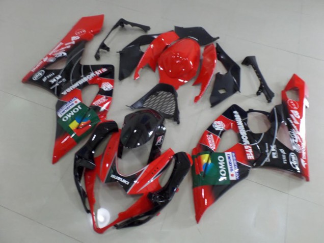 2005-2006 Red Yoshimura Suzuki GSXR 1000 Motorcycle Fairing Kit for Sale