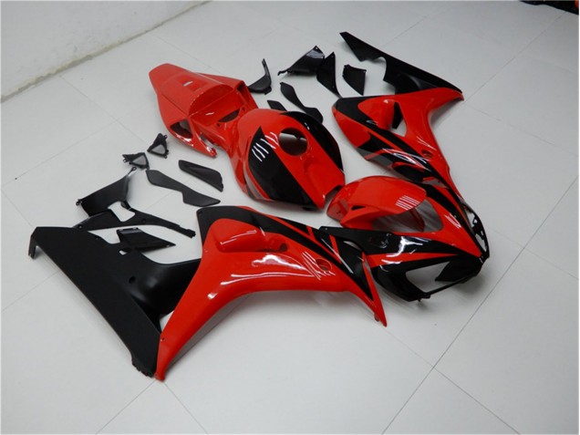 2006-2007 Red Black Honda CBR1000RR Motorbike Fairing for Sale