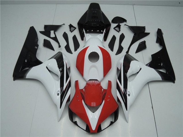 2006-2007 Red White Black Honda CBR1000RR Motorcylce Fairings for Sale