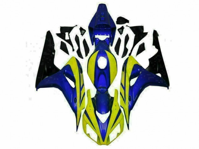 2006-2007 Blue Yellow Honda CBR1000RR Motorcycle Replacement Fairings for Sale