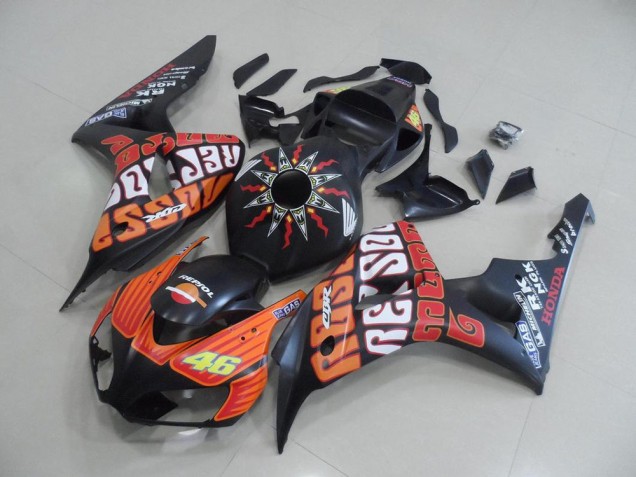 2006-2007 Matte Rossi Honda CBR1000RR Bike Fairings for Sale