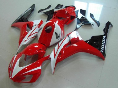 2006-2007 Red White Honda CBR1000RR Motorcycle Fairing Kits for Sale