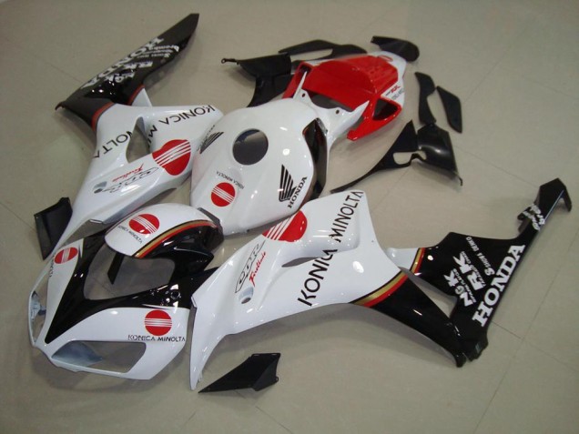 2006-2007 Red Konica Honda CBR1000RR Motorbike Fairing Kits for Sale