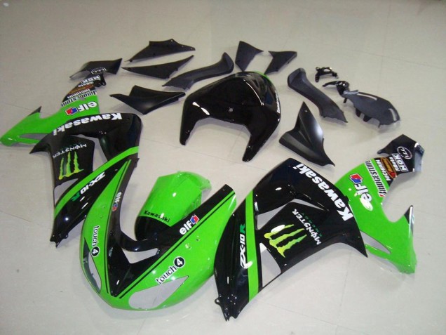 2006-2007 Green Monster Kawasaki ZX10R Motor Fairings for Sale