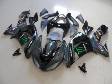 2006-2007 Grey Monster Kawasaki ZX10R Motorcycle Fairing for Sale