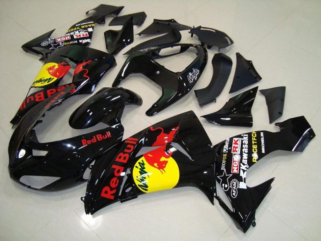 2006-2007 Red Bull Kawasaki ZX10R Motorcycle Replacement Fairings for Sale