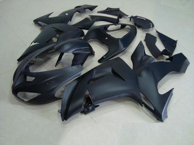 2006-2007 Matte Black Kawasaki ZX10R Motorcylce Fairings for Sale