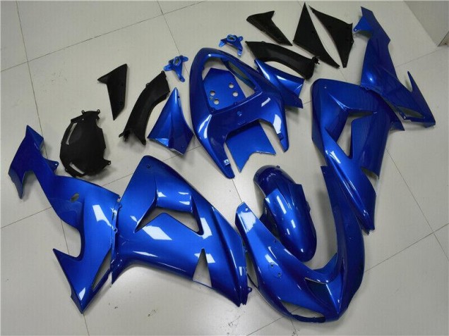 2006-2007 Blue Kawasaki ZX10R Motorcycle Bodywork for Sale