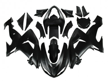 2006-2007 Matte Black Kawasaki ZX10R Motor Fairings for Sale