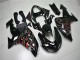 2006-2007 Black Grey Red Kawasaki ZX10R Motorbike Fairing for Sale