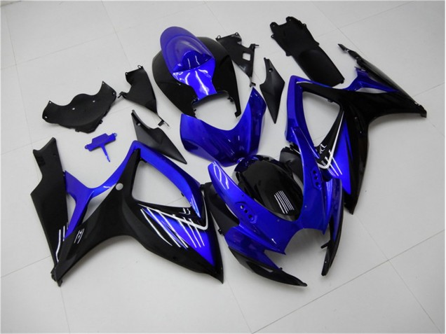 2006-2007 Blue Black Suzuki GSXR 600/750 Replacement Fairings & Bodywork for Sale