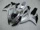 2006-2007 Silver Suzuki GSXR 600/750 Motorcycle Fairings Kits for Sale