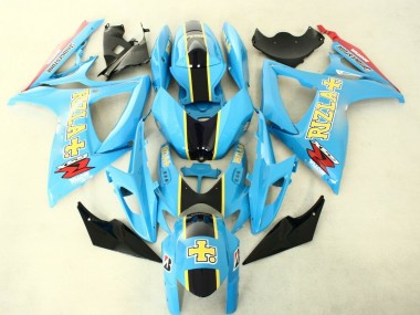 2006-2007 Blue Black Suzuki GSXR 600/750 Replacement Fairings for Sale