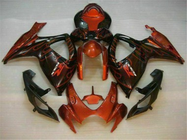 2006-2007 Red Suzuki GSXR 600/750 Motorbike Fairings for Sale