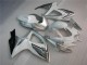 2006-2007 White Silver Suzuki GSXR 600/750 Motorcycle Fairing for Sale