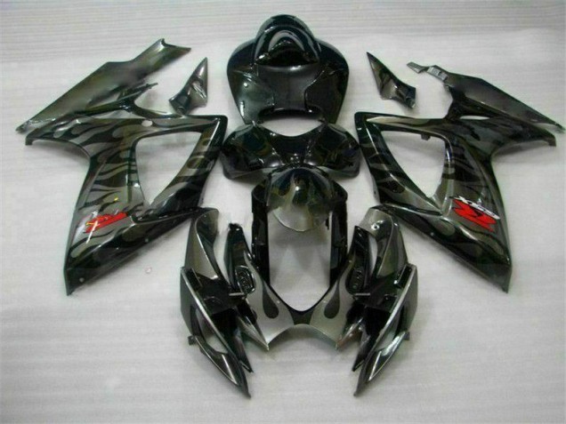 2006-2007 Black Suzuki GSXR 600/750 Bike Fairing for Sale