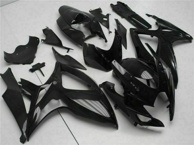 2006-2007 Black Suzuki GSXR 600/750 Bike Fairing Kit for Sale