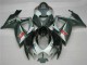 2006-2007 Silver Black Suzuki GSXR 600/750 Motorcycle Fairings Kits for Sale