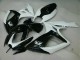 2006-2007 Black White Suzuki GSXR 600/750 Motorcycle Replacement Fairings for Sale