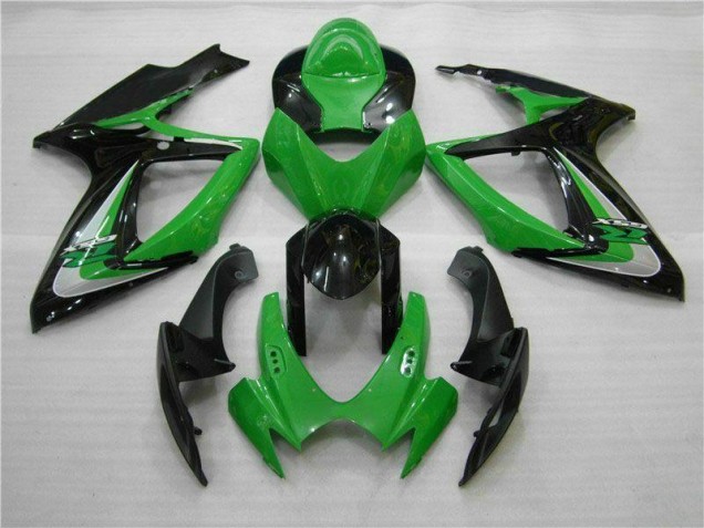 2006-2007 Green Suzuki GSXR 600/750 Motorbike Fairings for Sale