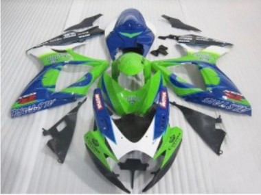 2006-2007 Blue Green Suzuki GSXR 600/750 Motor Fairings for Sale