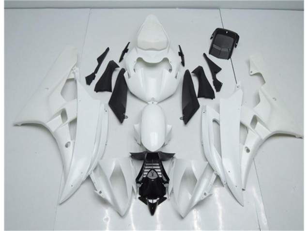 2006-2007 Unpainted Yamaha YZF R6 Replacement Motorcycle Fairings for Sale