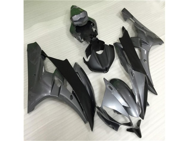 2006-2007 Grey Black Yamaha YZF R6 Bike Fairing Kit for Sale