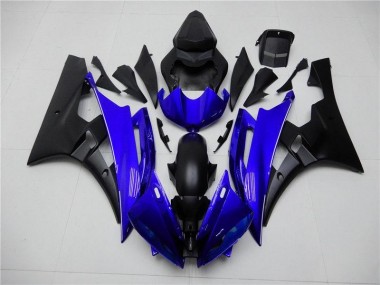 2006-2007 Blue Black Yamaha YZF R6 Motorcycle Replacement Fairings & Bodywork for Sale