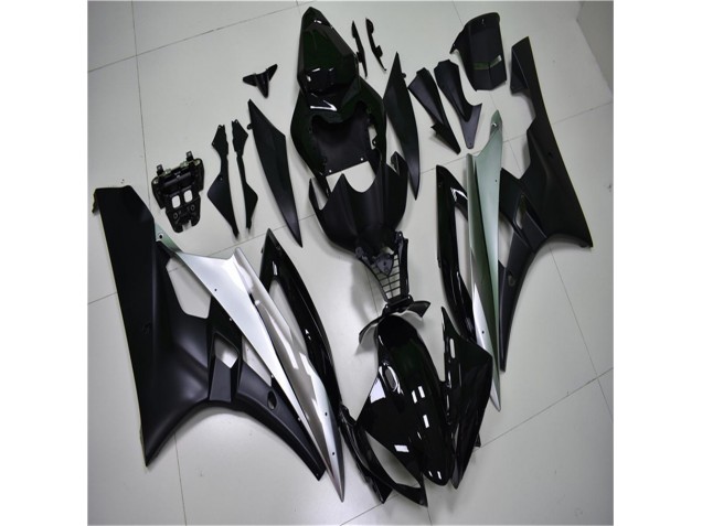 2006-2007 Silver Black Yamaha YZF R6 Bike Fairing for Sale