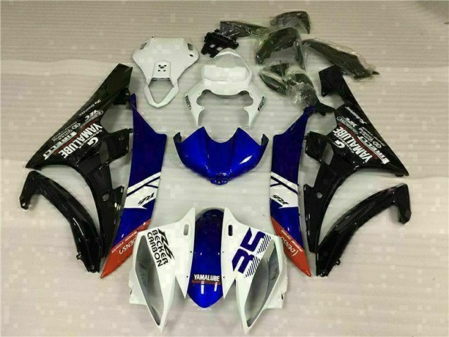 2006-2007 White Yamaha YZF R6 Motorbike Fairing Kits for Sale