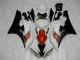 2006-2007 White Black Yamaha YZF R6 Motorbike Fairing for Sale