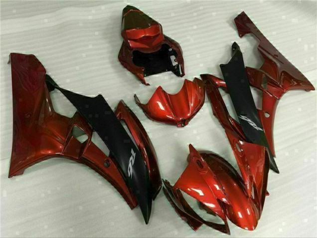 2006-2007 Red Yamaha YZF R6 Replacement Motorcycle Fairings for Sale