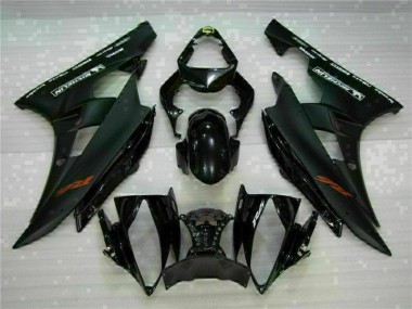 2006-2007 Black Yamaha YZF R6 Motorbike Fairing Kits for Sale